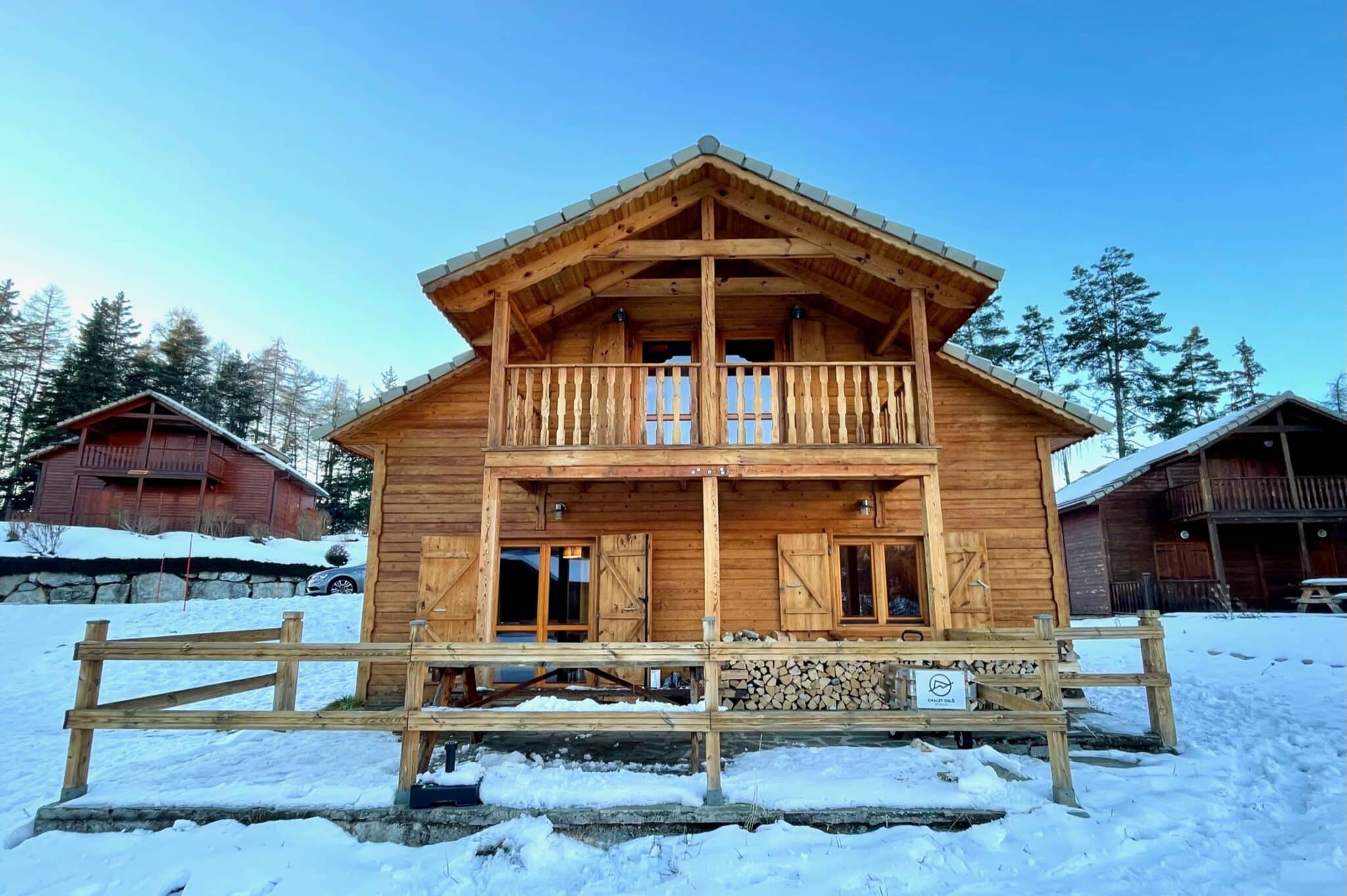 Chalet Oslo la joue du loup en hiver